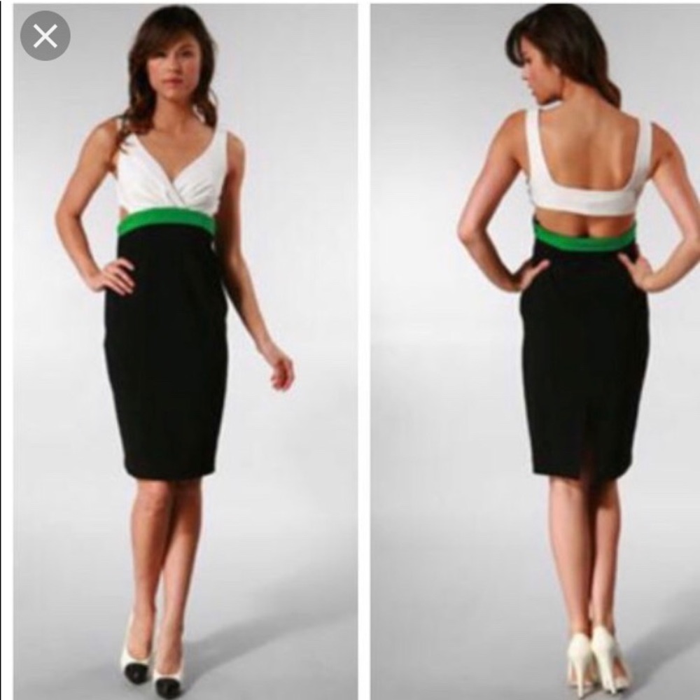 Black Halo cutout dress - Picture 2 of 4